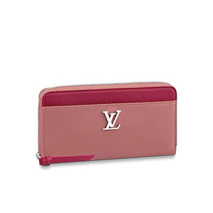 [스페셜오더]LOUIS VUITTON-M63816 루이비통 Lie De Vin Etain Creme 송아지 가죽 지피 락미 월릿