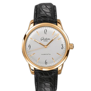 [스페셜오더]Glashutte Original-글라슈테 오리지널 빈티지 세네터 식스티즈 스틸 블랙다이얼 워치39mm