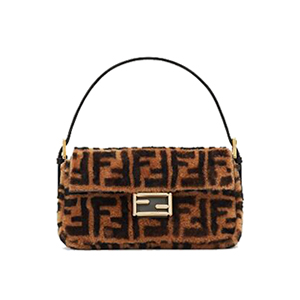 [스페셜오더]FENDI-8BR600 펜디 블루 더블 F 데님 바게트 라지