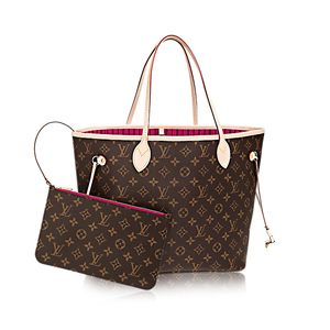 LOUIS VUITTON-M41180  루이비통 모노그램 파우치 피보안 네버풀 GM