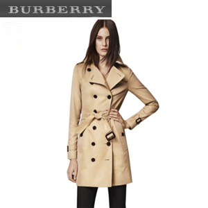 [스페셜오더]BURBERRY-버버리 샌드링엄  롱 헤리티지 트렌치코트 허니베이지