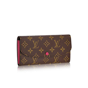 LOUIS VUITTON-M61289 루이비통 모노그램 로즈발레린 에밀리 월릿