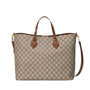 GUCCI-453705 9789 구찌 소프트 GG 수프림 플라워 자수 아플리케 토트백