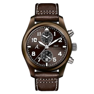 [스페셜오더]IWC-388005 아이더블유씨 파일럿 크로노그래프 더 라스트 플라잇 에디션 세라믹 브라운다이얼 워치46mm