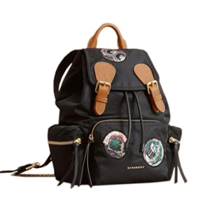 [스페셜오더]BURBERRY-4068951 버버리 블랙 로고 프린트 Rucksack 럭색 라지 백팩