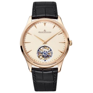 [스페셜오더]JAEGER LECOULTRE-예거 르쿨트르 마스터 크로노그래프 핑크 골드 다이아 베젤 드레스 워치 40mm