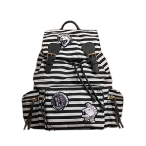 [스페셜오더]BURBERRY-4068951 버버리 블랙 로고 프린트 Rucksack 럭색 라지 백팩