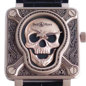 [스페셜오더]Bell&Ross-벨&로스 BR 01 Burning Skull 버닝 스컬 리미티드 에디션 워치 46mm