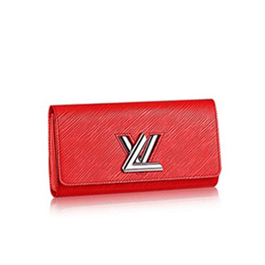 [스페셜오더]LOUIS VUITTON-M67709 루이비통 에삐 레더 트위스트 컴팩트 월릿 Prune