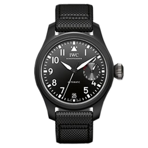 [스페셜오더]IWC-388005 아이더블유씨 파일럿 크로노그래프 더 라스트 플라잇 에디션 세라믹 브라운다이얼 워치46mm