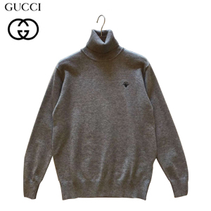 GUCCI-4412470 6630 구찌 캐시미어 네이비 스웨터 목티 남성용