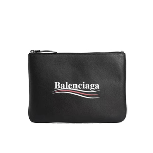 [스페셜오더]BALENCIAGA-516358 발렌시아가 송아지 가죽 블루 에브리데이 파우치 M