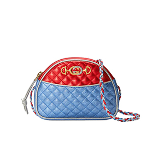 [스페셜오더]GUCCI-534951 3862 구찌 레드 그린 라미네이트 가죽 미니 백