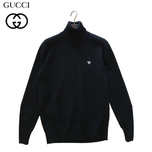 GUCCI-4412470 6630 구찌 캐시미어 네이비 스웨터 목티 남성용