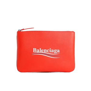 [스페셜오더]BALENCIAGA-516358 발렌시아가 송아지 가죽 블루 에브리데이 파우치 M