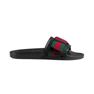 GUCCI-498316 9620 구찌 Web 보운 장식 화이트 슬라이드