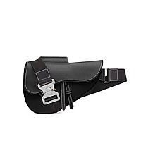 [스페셜오더]DIOR-1ADPO093 디올 브라운 카프스킨 가죽 SADDLE 백