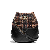 [스페셜오더]CHANEL-A98787 샤넬 트위드 카프스킨 블루 가브리엘 백팩