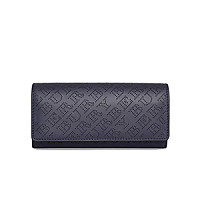 [스페셜오더]BURBERRY-40789561 버버리 페일 폰 핑크 송아지 가죽 퍼포레이트 로고 지갑