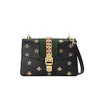 [스페셜오더]GUCCI-524405 8963구찌 실비 화이트 가죽 비스타 스몰 숄더백