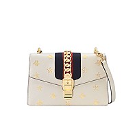 [스페셜오더]GUCCI-524405 8571구찌 실비 블랙 가죽 비스타 스몰 숄더백