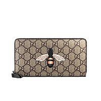 [스페셜오더]GUCCI-597555 8666 구찌 벌 모양 프린트 카드 케이스