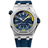 [스페셜오더]Audemars Piguet-오데마피게 로얄 오크 듀얼타임 파워리저브 스틸 블랙 41mm