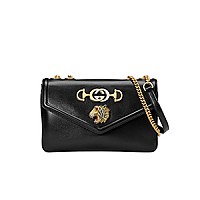 [스페셜오더]GUCCI-537241 6664 구찌 버건디 가죽 타이거 헤드 디테일 미디엄 숄더백