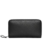 [스페셜오더]BURBERRY-40789551 버버리 페일 폰 핑크 송아지 가죽 퍼포레이트 지퍼라운드 지갑