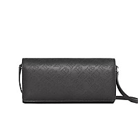 [스페셜오더]BURBERRY-40789581 버버리 페일 폰 핑크 송아지 가죽 디태처블 스트랩 퍼포레이트 로고 지갑