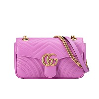 GUCCI-443497 4143 구찌 블루 GG 데님 GG 마몽 스몰 숄더백