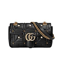 GUCCI-443497 4143 구찌 블루 GG 데님 GG 마몽 스몰 숄더백