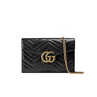 [스페셜오더]GUCCI-443122 6433 구찌 GG 마몽 레드 마틀라세 쉐브론 미니 체인백