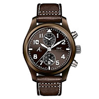 [스페셜오더]IWC-아이더블유씨 클래식 빅 파일럿 스틸 블랙다이얼 워치46mm