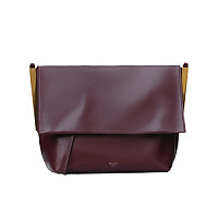 [스페셜오더]CELINE-181563 셀린느 화이트 카프스킨 플랩 클래스프 숄더백 여성용