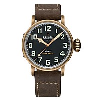 [스페셜오더]ZENITH-제니스 파일럿 타입 20 엑스트라 스페셜 에이지드 스틸 버건디 다이얼 시계 40mm