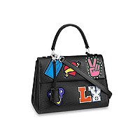 LV-M58925 루이비통 블랙 에삐 미니 클루니 20cm