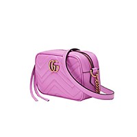 [스페셜오더]GUCCI-448065 5870 구찌 핑크 GG 마몽 벨벳 크리스탈 미니백