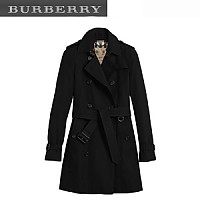 [스페셜오더]BURBERRY-39004561버버리 켄징턴 블랙 롱 헤리티지 트렌치코트 여성용