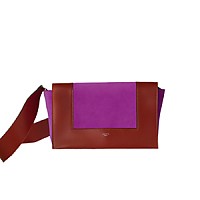 [스페셜오더]CELINE-180263AQO 셀린느 미디움 프레임 Medium Frame 숄더백 스틸블루&레드