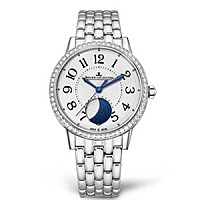 [스페셜오더]JAEGER LECOULTRE-예거 르쿨트르 랑데부 나잇 & 데이 미디엄 다이아 스틸 여자시계 34mm