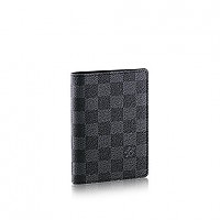 [스페셜오더]LOUIS VUITTON-N40203 루이비통 다미에 그라파이트 프린트 장식 패스포트 커버