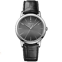 [스페셜오더]ZENITH-제니스 엘리트 클래식 로즈 골드 그레이 다이얼 드레스워치 39mm